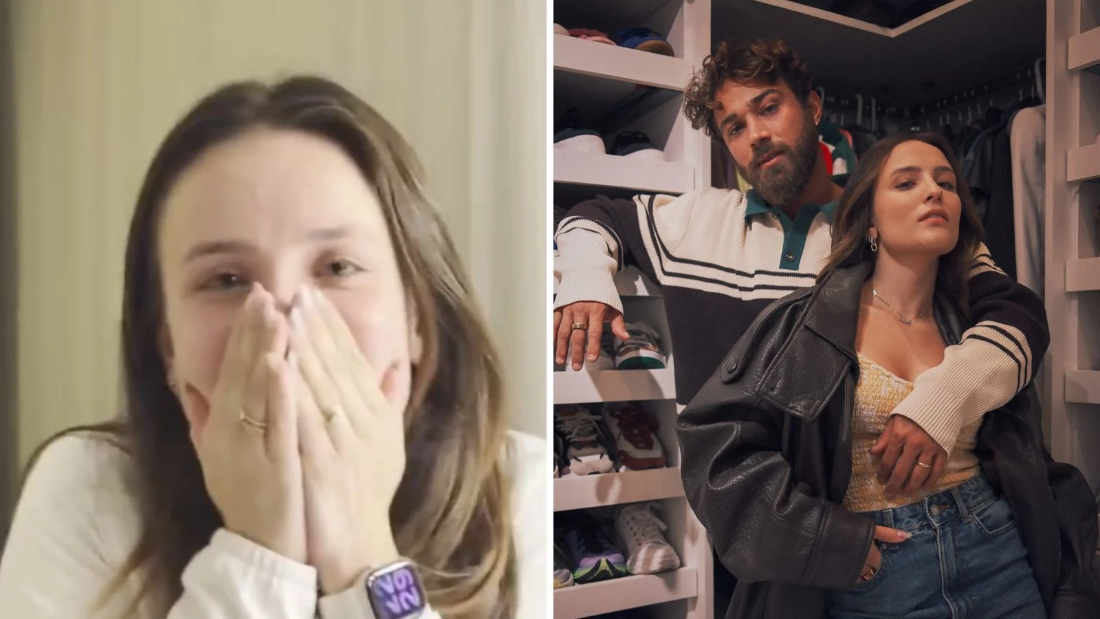 Larissa Manoela viraliza com reação ao ver marido sem barba; assista