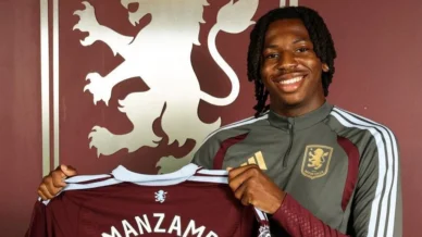 Aston Villa anuncia candidato a revelação da Copa em transferência recorde