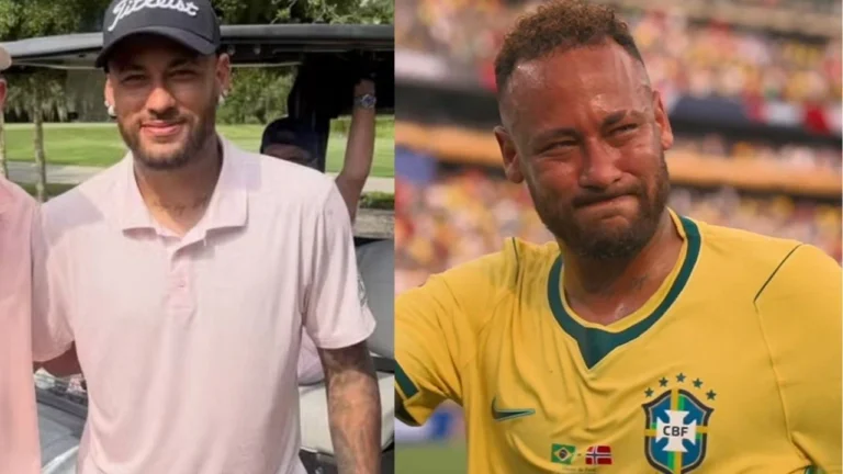 Após eliminação na Copa do Mundo, Neymar é clicado sorridente e jogando golfe nos EUA