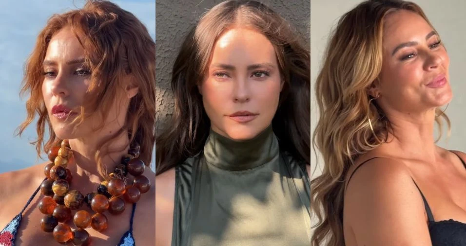Paolla Oliveira relembra diferentes visuais e faz enquete para os fãs
