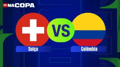 Suíça x Colômbia: escalações e onde assistir à Copa do Mundo