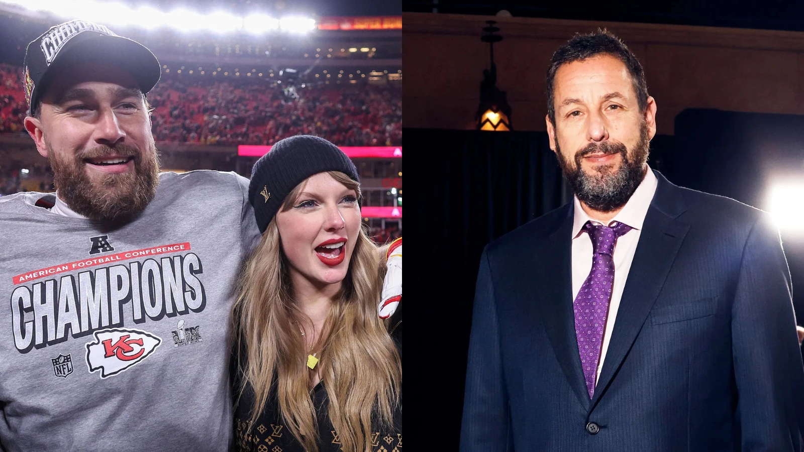 Convidado fala sobre participação de Adam Sandler no casamento de Swift