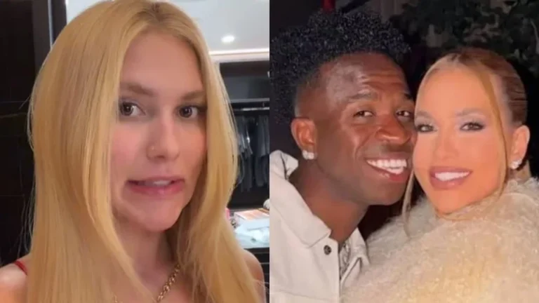 Virginia Fonseca é criticada na Espanha após vídeo na casa de Vini Jr. antes de jogo