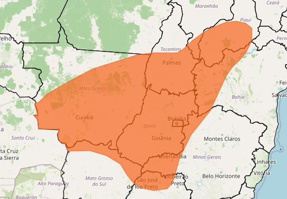 Inmet emite alerta para estados que podem ter “secura de deserto”; veja lista