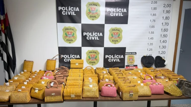 Polícia recupera bolsas de luxo furtadas em loja no Aeroporto de Guarulhos