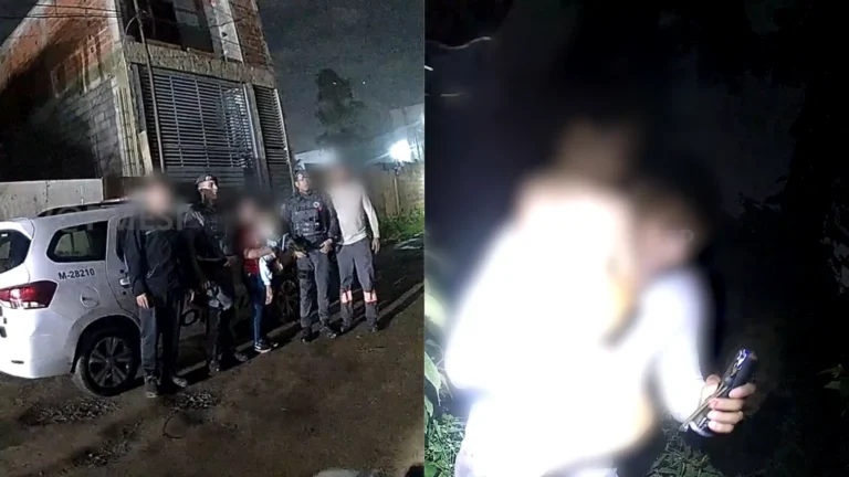 PMs encontram menino de 6 anos desaparecido após ouvirem choro no mato