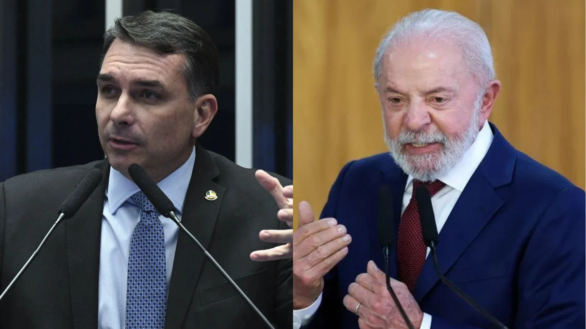Quaest: Flávio é rejeitado por 56%; Lula, por 55%