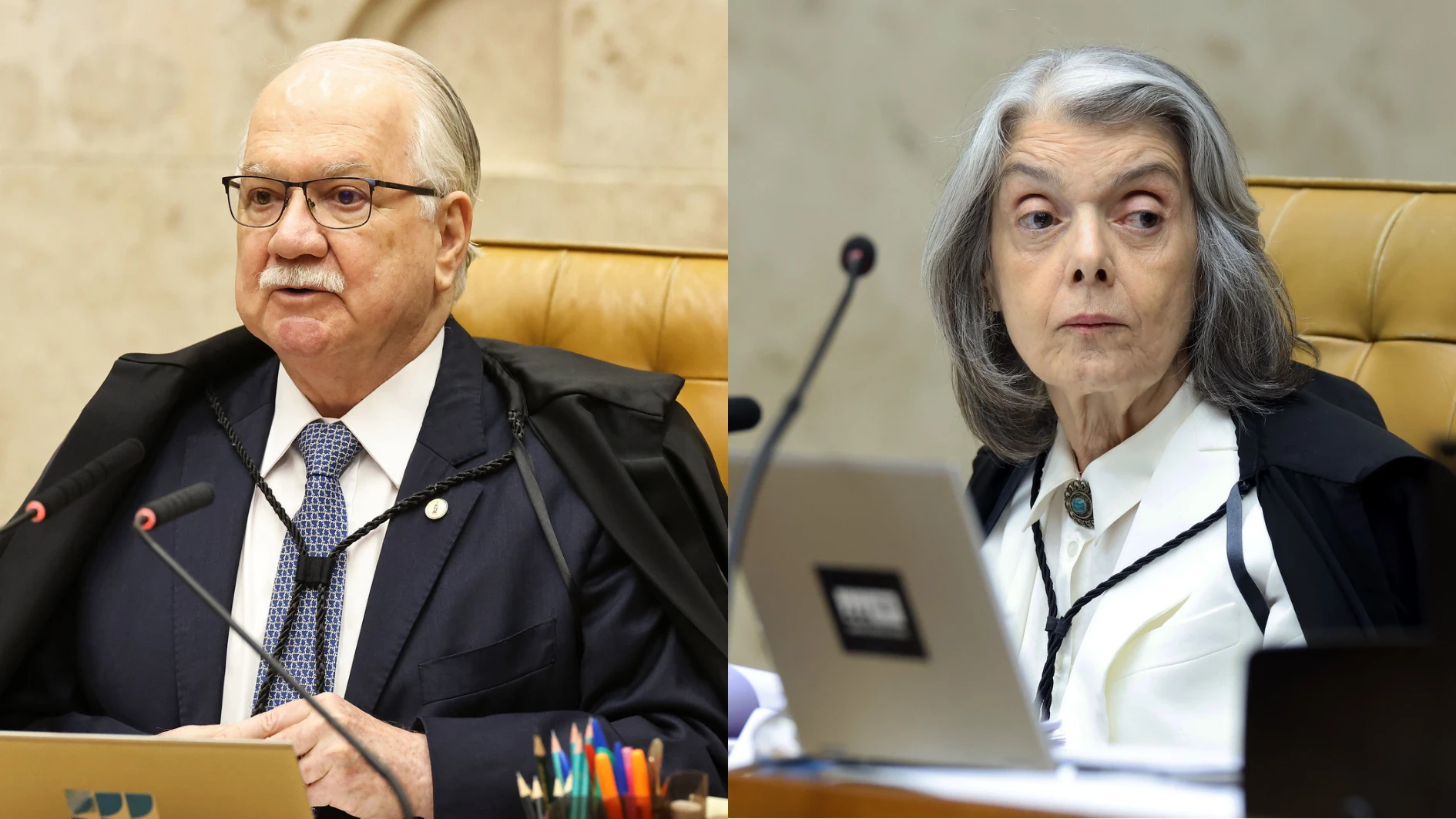 Fachin e Cármen atuam por trégua, mas crise tende a escalar no STF