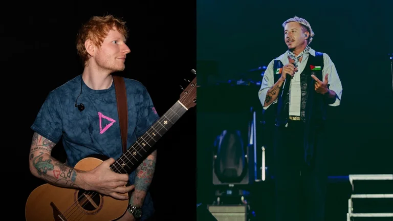 Ed Sheeran se posiciona sobre saída da Macklemore da turnê: “Sei quem sou”