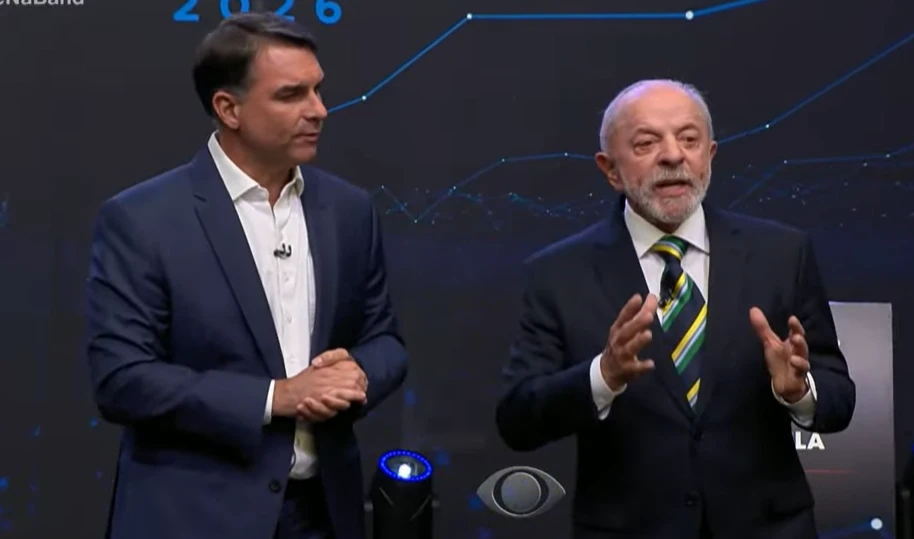 Vai ter debate no 2º turno? Veja quando Flávio e Lula se enfrentam