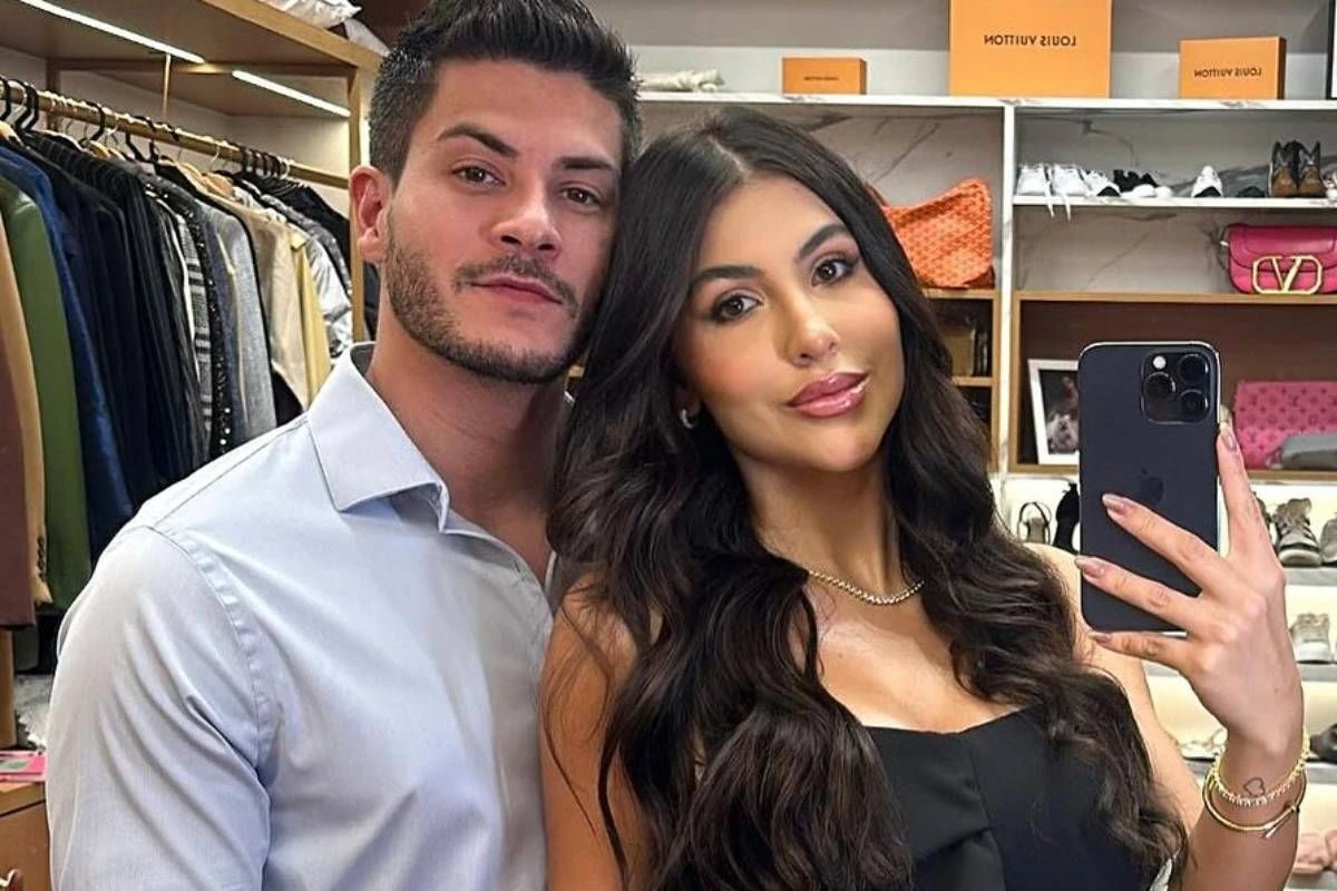 Grávida, Jheny Santucci revela nome da filha com o ex Arthur Aguiar