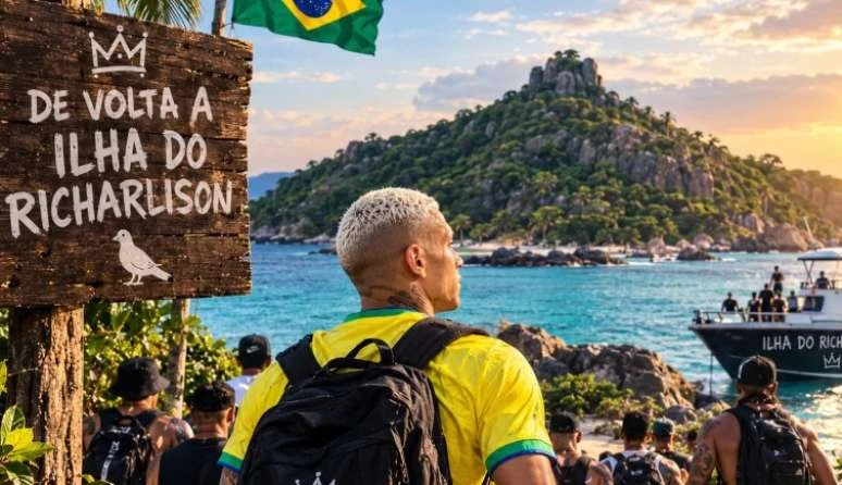 Richarlison provoca Flávio após saída do país, e Neymar responde