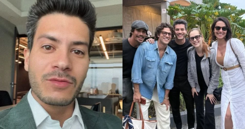 Arthur Aguiar detalha encontro de ex-