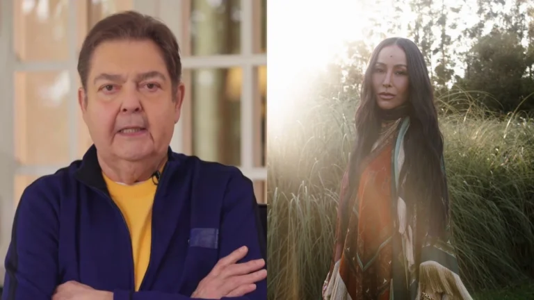 Sabrina Sato recebe homenagem de Faustão e lembra início da carreira